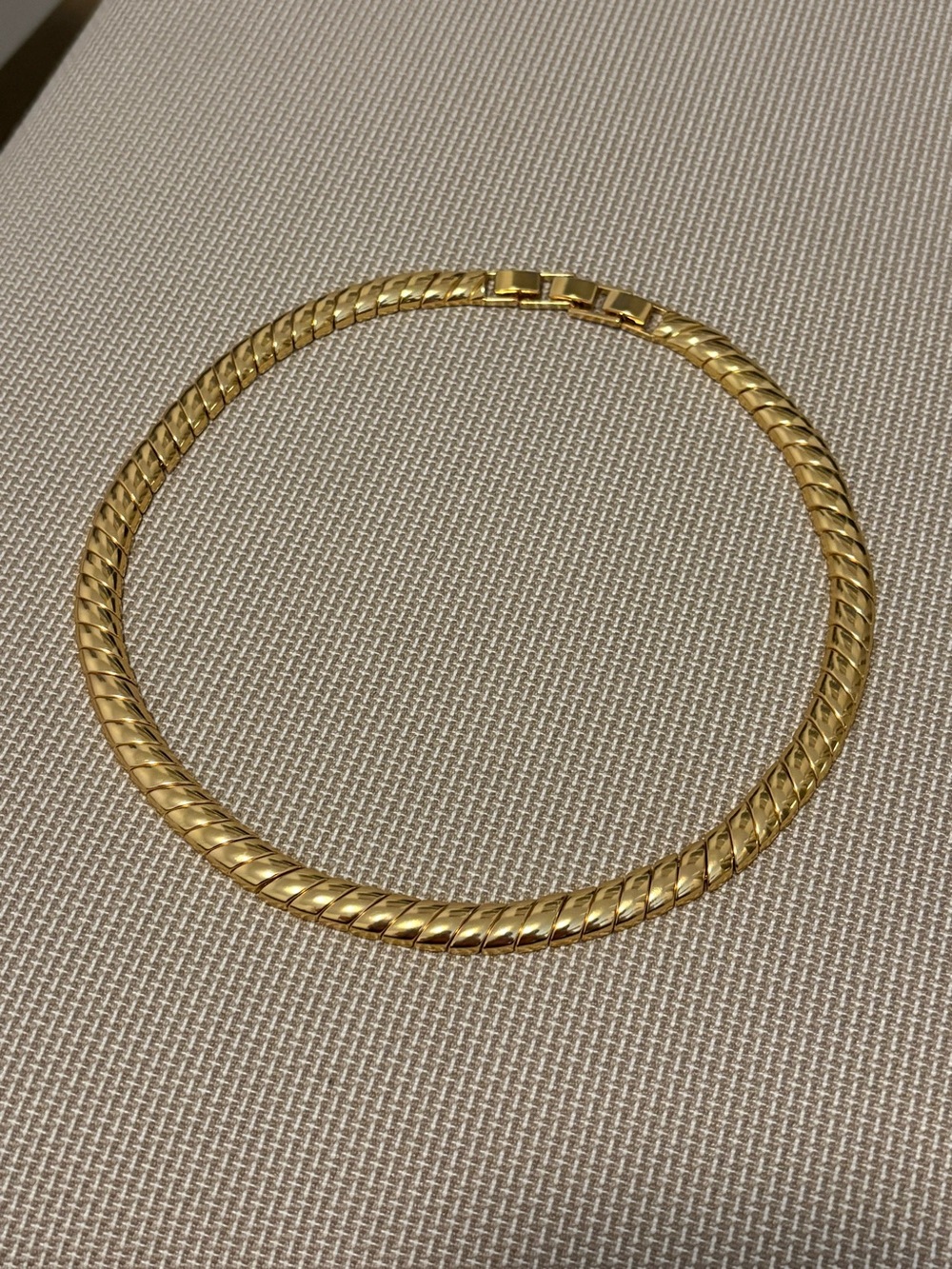 J.Crew Snake chain collar necklace